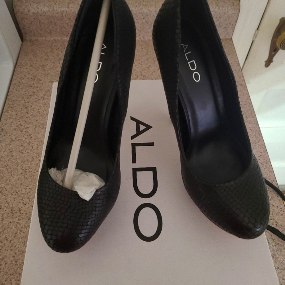 Black Platform Heels